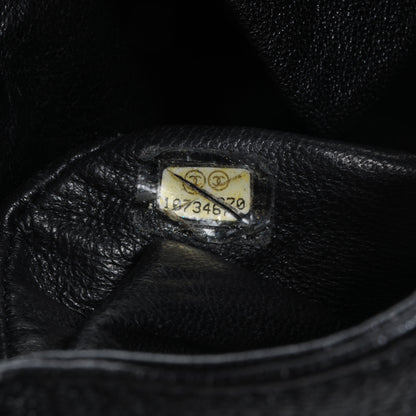 Chanel Calfskin Luxe Ligne Flap Bag Black 7 of 8