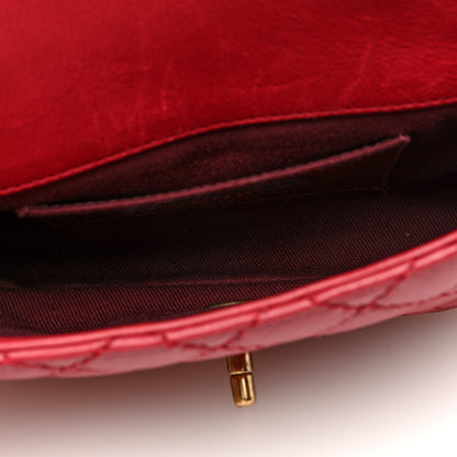 Chanel Calfskin Quilted Mini Urban Day Flap Red 5 of 10