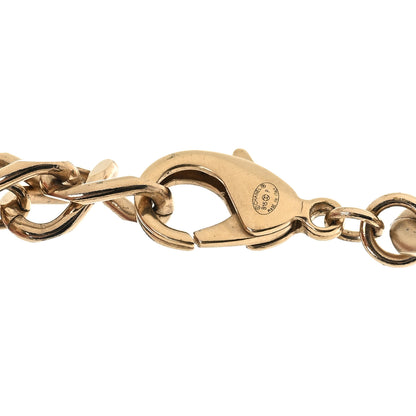 Chanel Oversized Chain Logo Necklace Gold 4 of 5