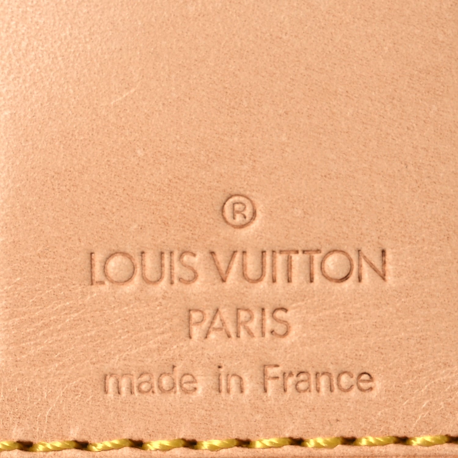 Louis Vuitton Vachetta Luggage Tag 3 of 7