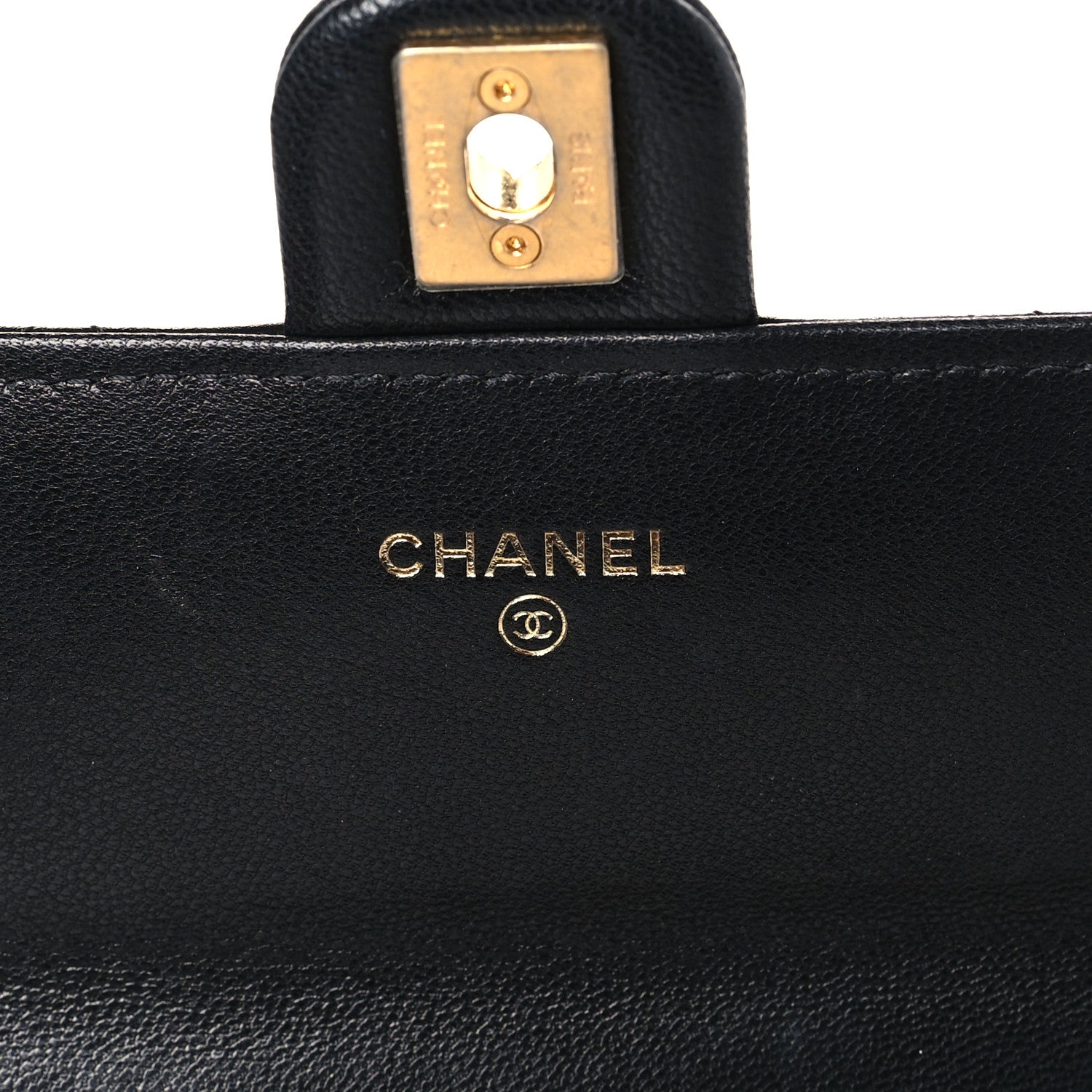 Chanel Goatskin Quilted Chic Pearls Clutch With Chain Black 6 of 11