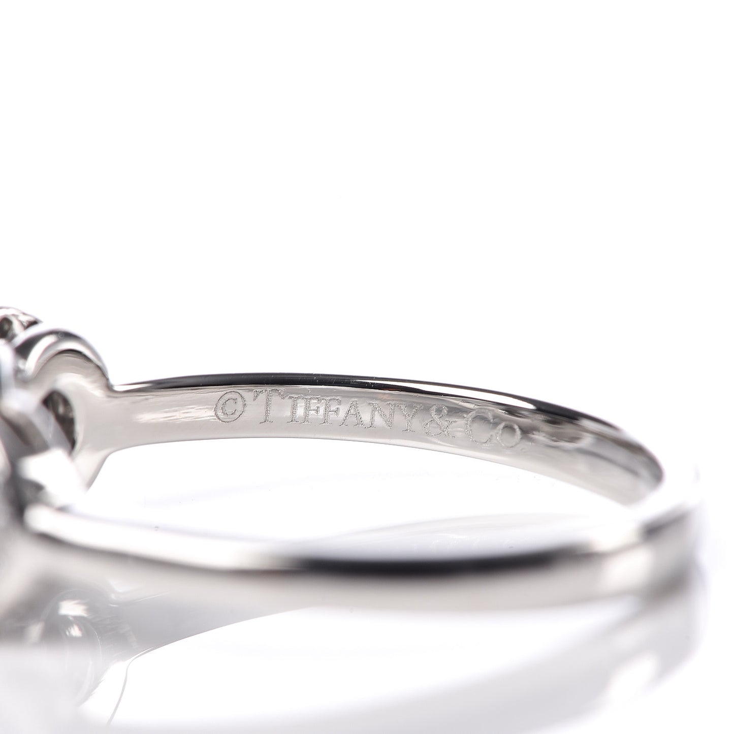 Platinum Diamond Circlet Ring 58 8.25