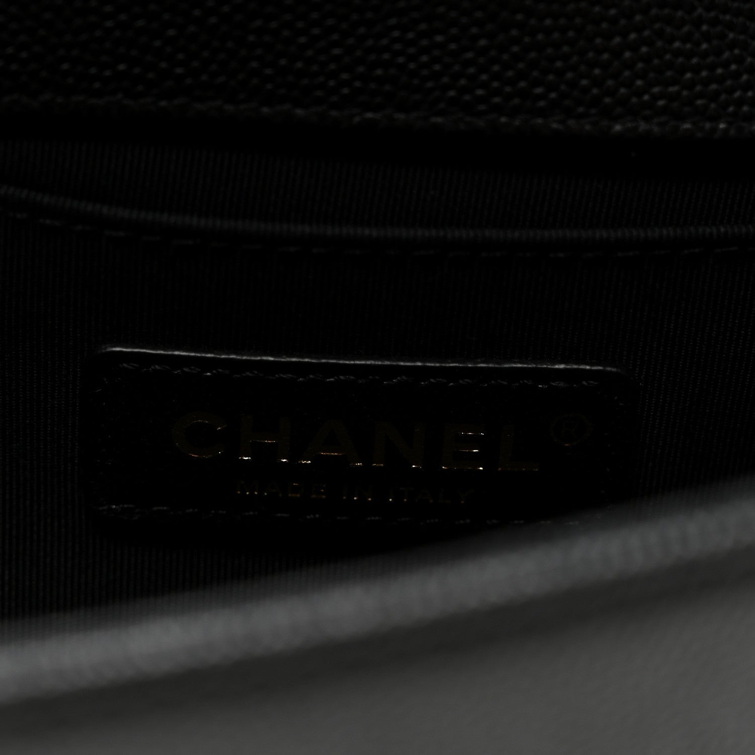 Chanel Caviar Quilted Medium Boy Flap Black 6 of 10