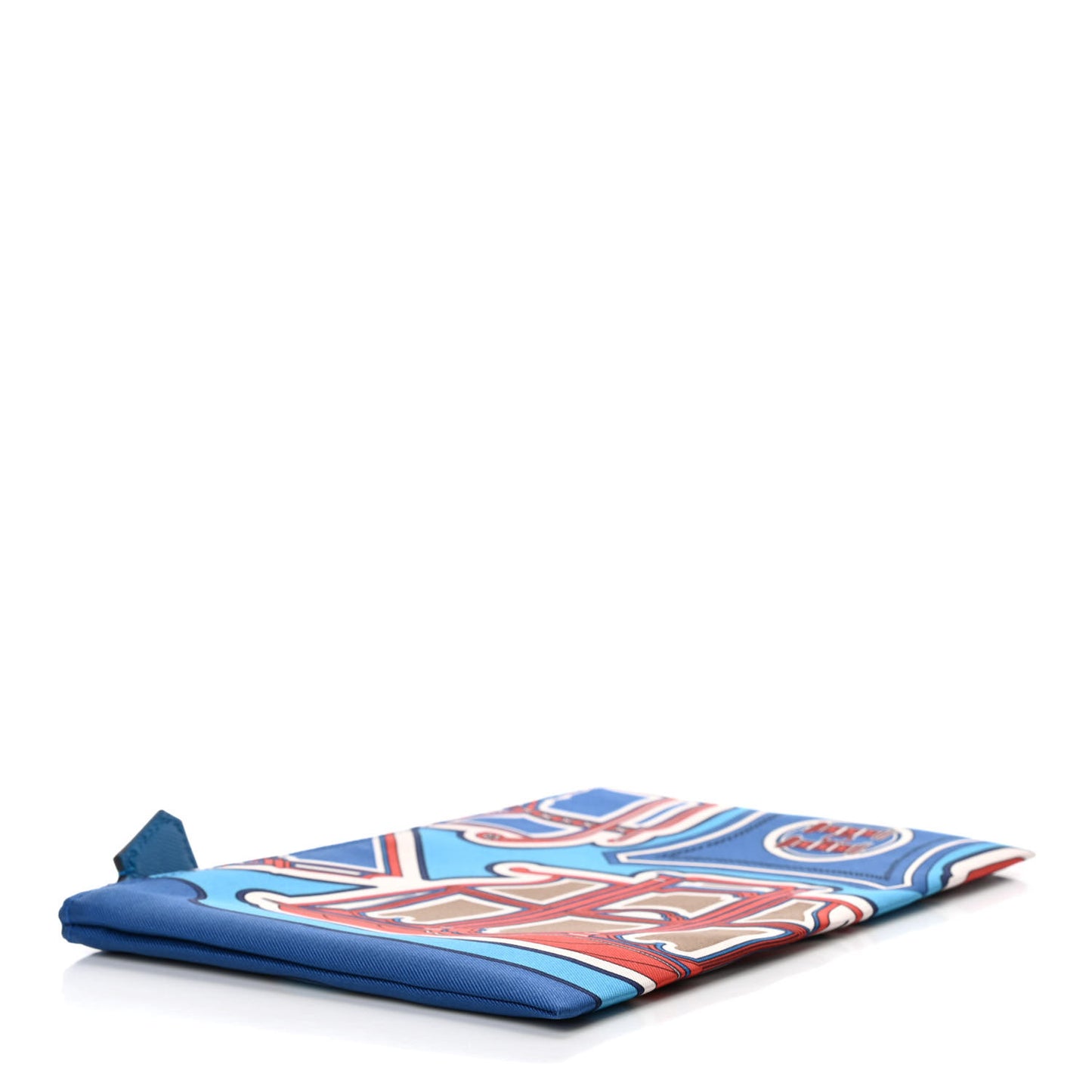 Silk Les Berlines Silky Pocket Cosmetic Case Bleu Zellige Bleu Frida