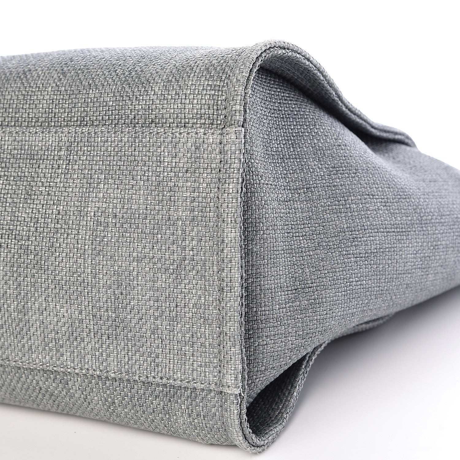 Chanel Canvas Large Deauville Tote Grey 10 of 11