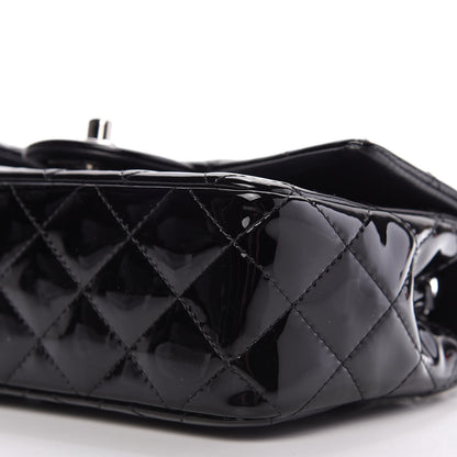 Chanel Patent Calfskin Quilted Mini Rectangular Flap Black 7 of 11