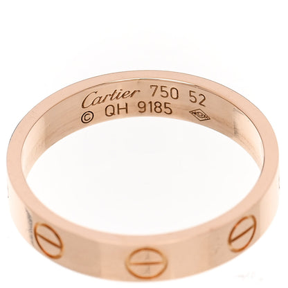 Cartier 18K Pink Gold 3.5mm LOVE Wedding Band Ring 52 6 4 of 4