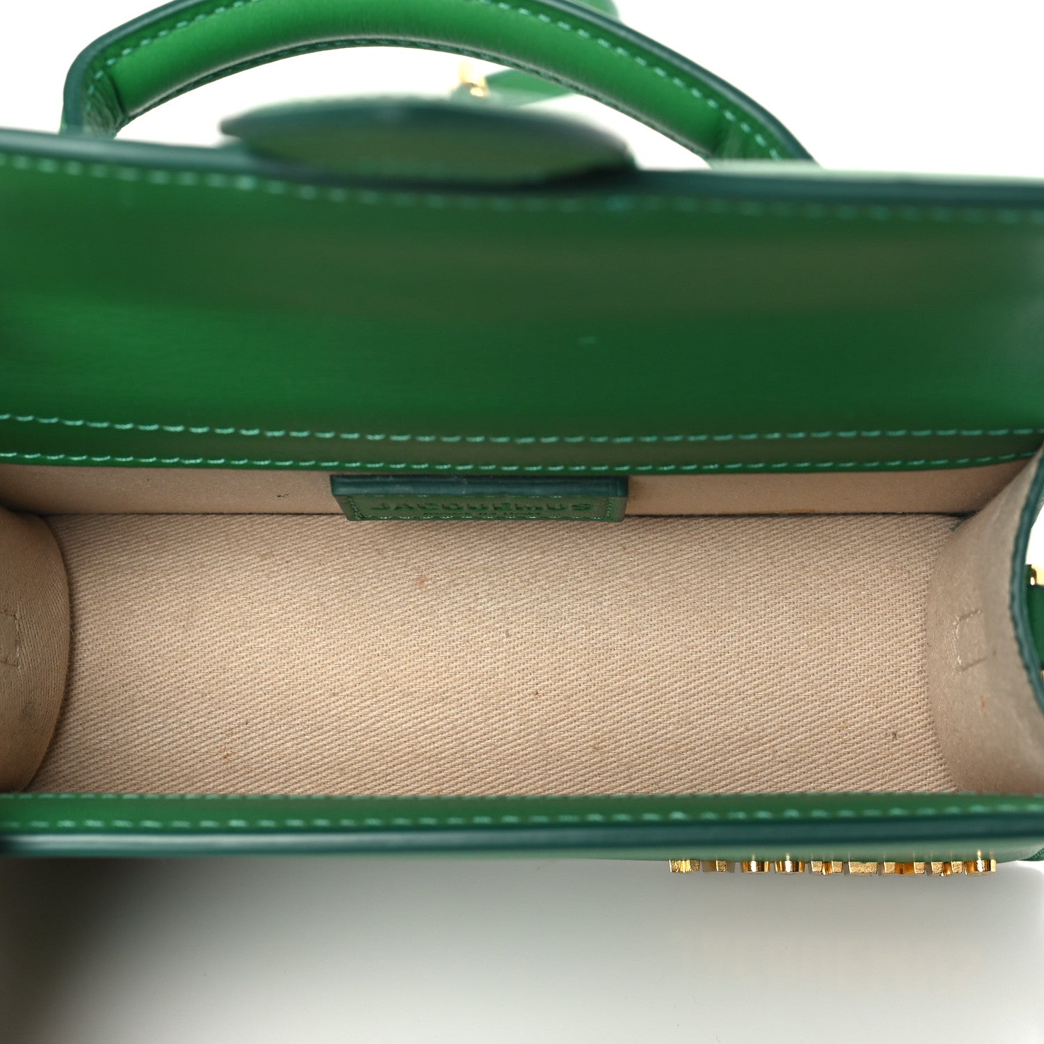 Jacquemus Smooth Calfskin Le Bambino Green 4 of 9