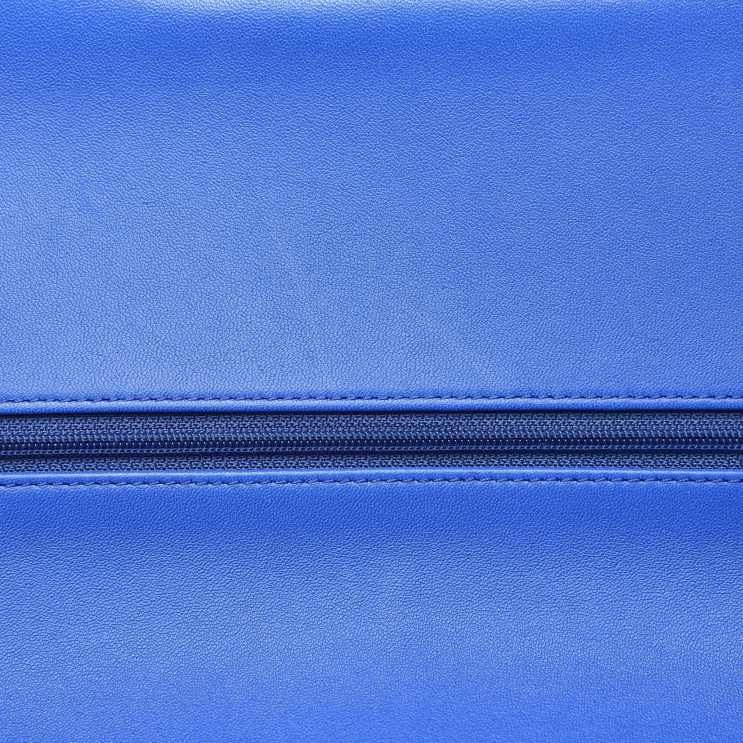 Chanel Lambskin Quilted Jumbo Double Flap Blue 12 of 15
