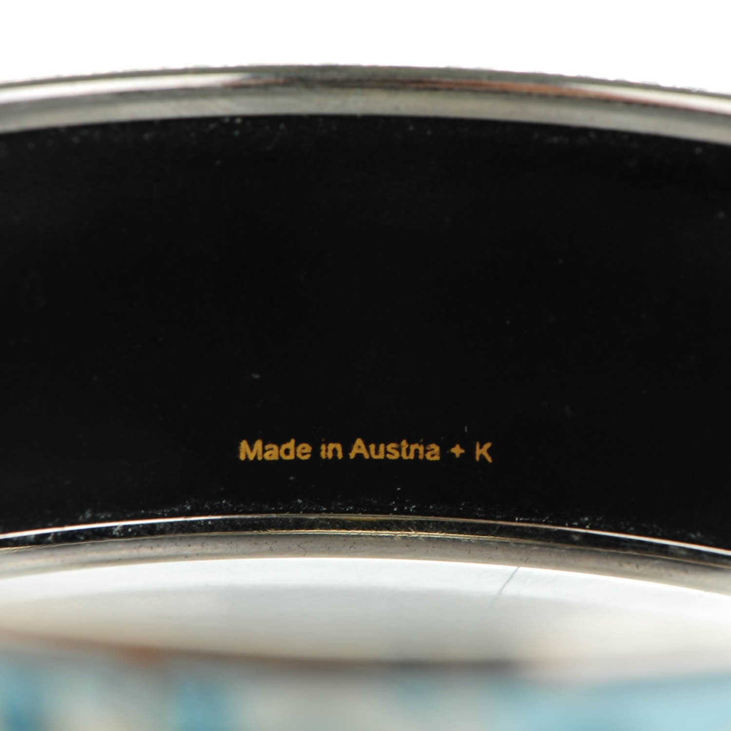 Hermes Enamel Printed Wide Bracelet 70 4 of 5