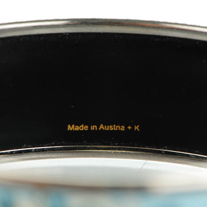 Hermes Enamel Printed Wide Bracelet 70 4 of 5