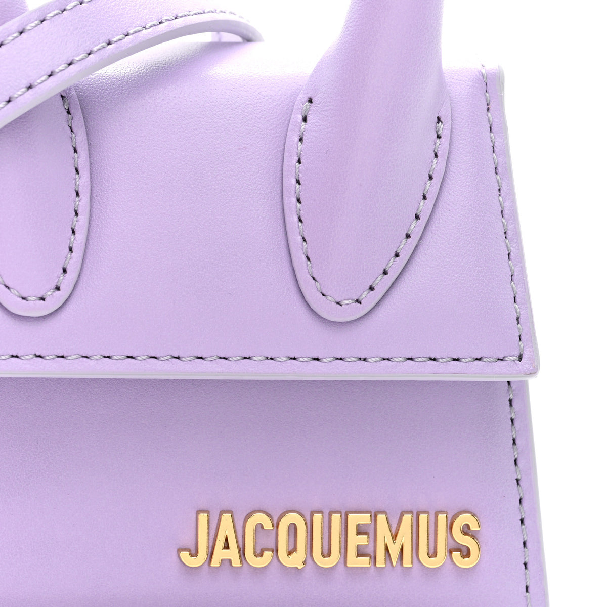 Jacquemus Smooth Calfskin Le Chiquito Lilac 7 of 9