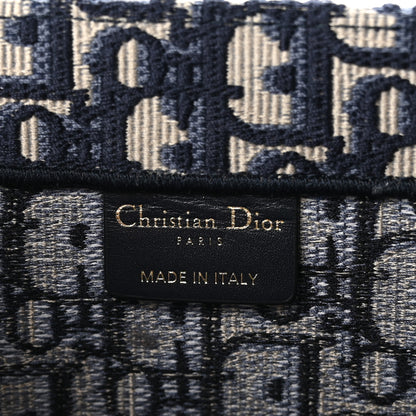 Christian Dior CHRISTIAN DIOR Oblique Large Book Tote Blue Multicolor 6 of 11