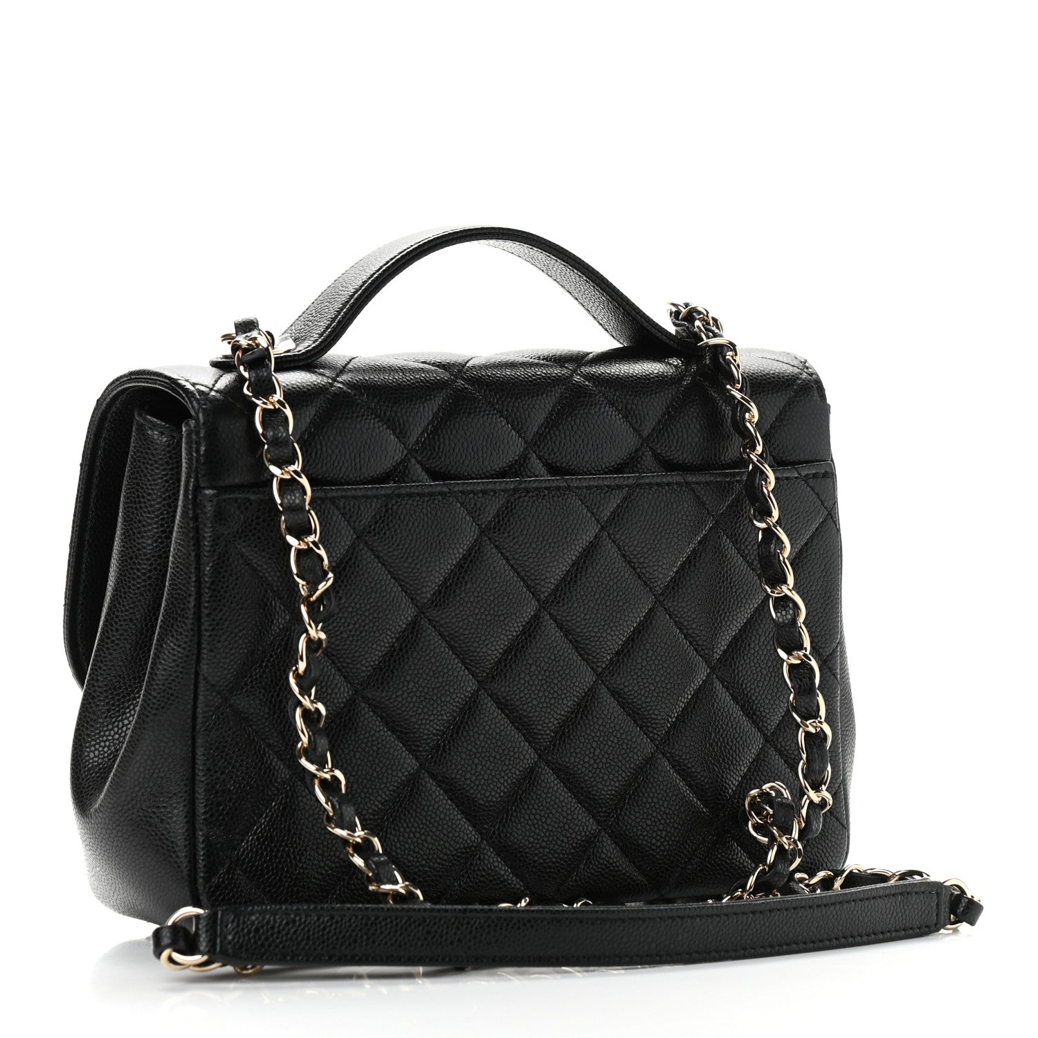 Chanel Caviar Quilted Medium Business Affinity Flap Black 3 of 12