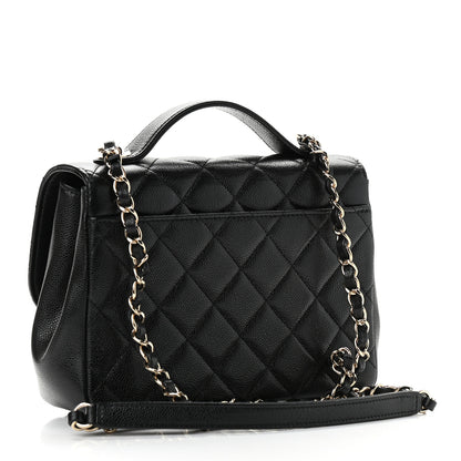 Chanel Caviar Quilted Medium Business Affinity Flap Black 3 of 12