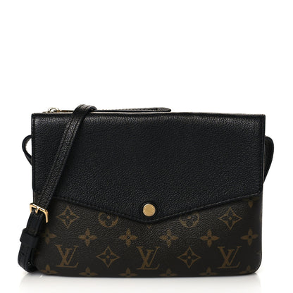 Louis Vuitton Monogram Twice Pochette Black 1 of 10
