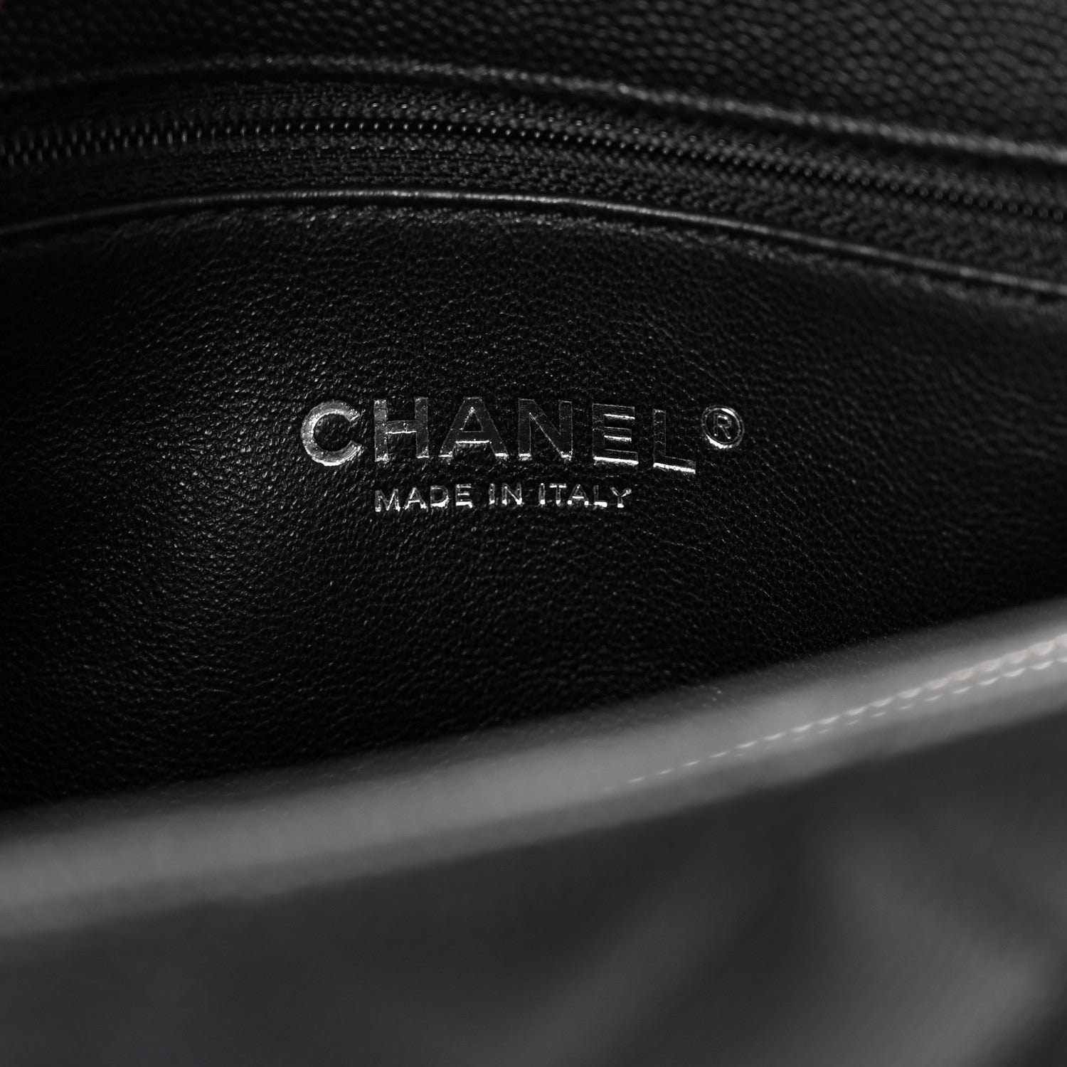 Chanel Caviar Lizard Quilted Small Coco Handle Flap Black 6 of 11