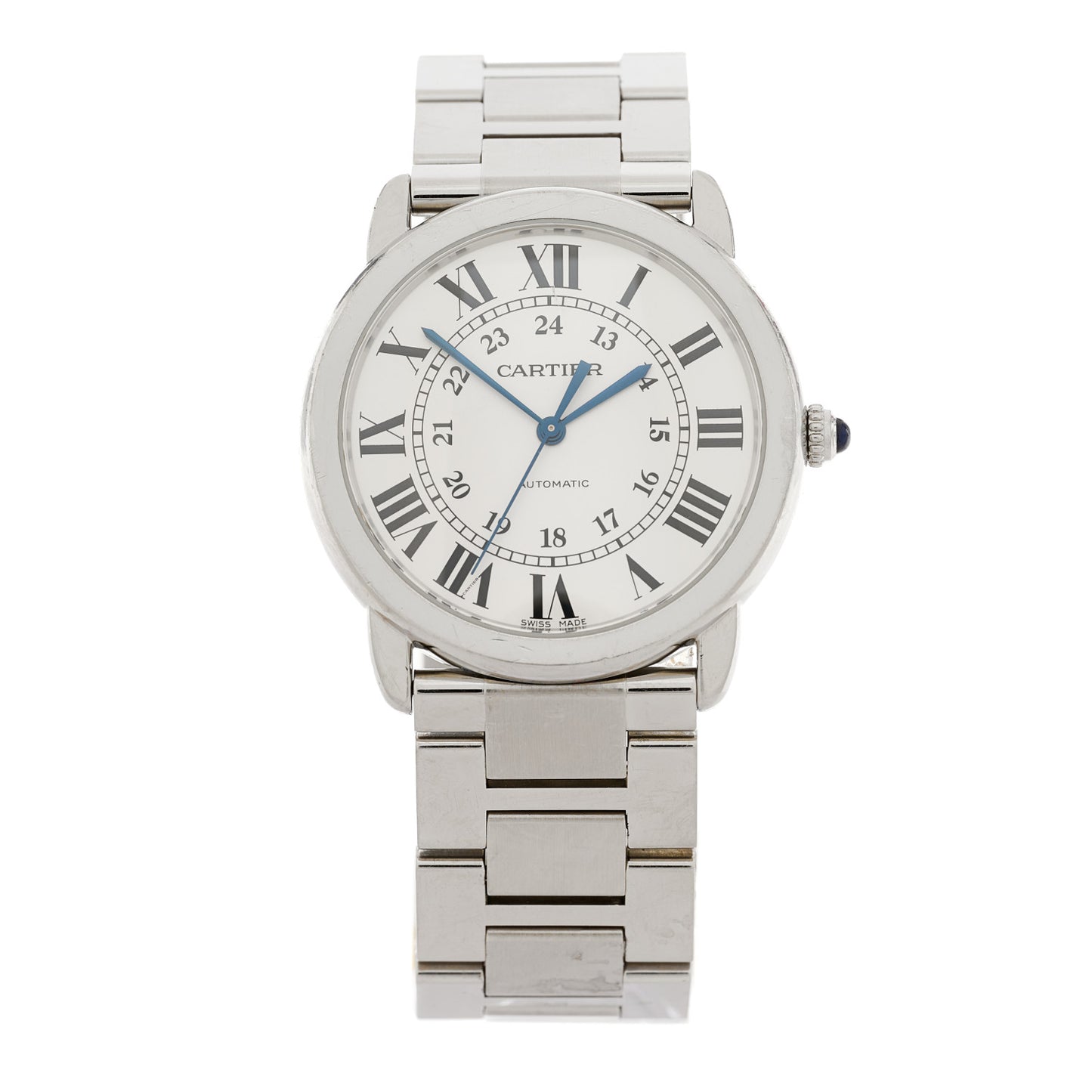 Stainless Steel 36mm Ronde Solo Automatic Watch