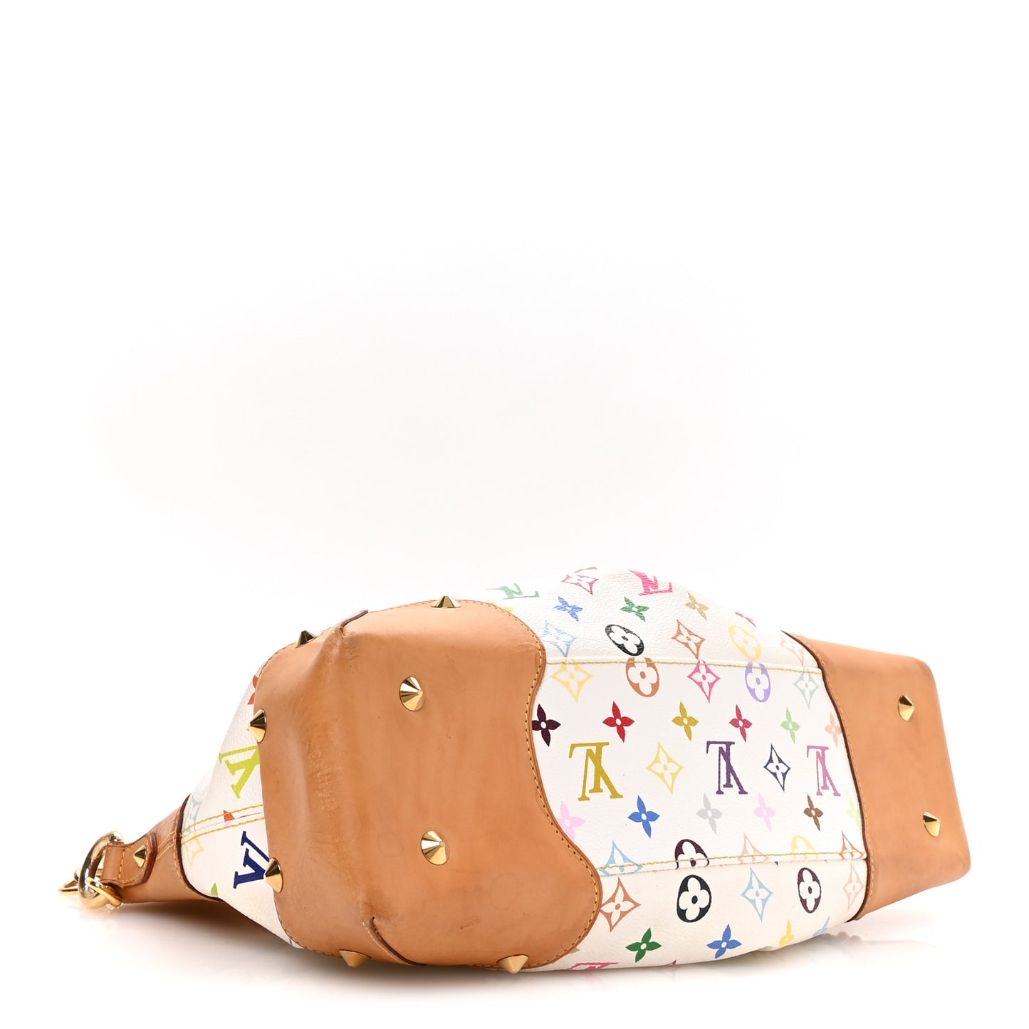 Monogram Multicolor Judy GM White