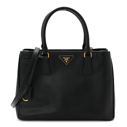 Prada Saffiano Lux Medium Tote Black 1 of 10