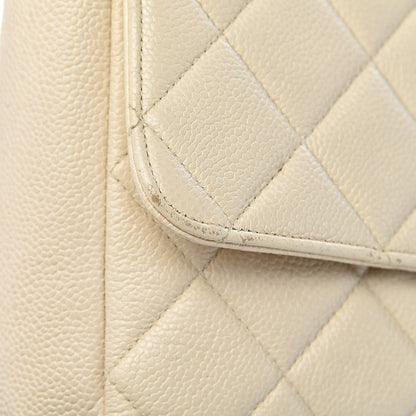 Chanel Caviar Quilted Small Single Flap Light Beige 12 of 21