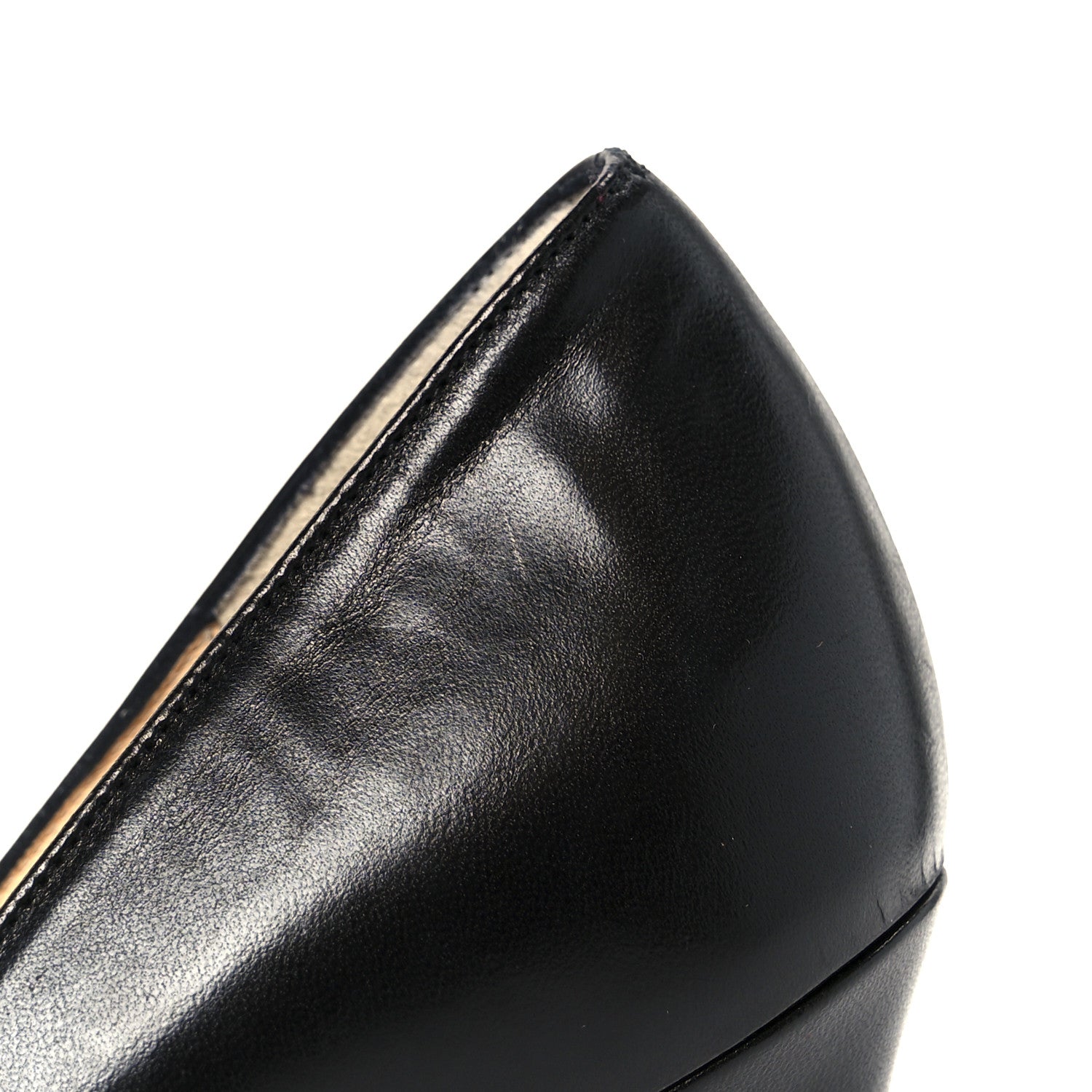 Christian Louboutin Shiny Nappa Pigalle 100 Pumps 39 Black 9 of 10