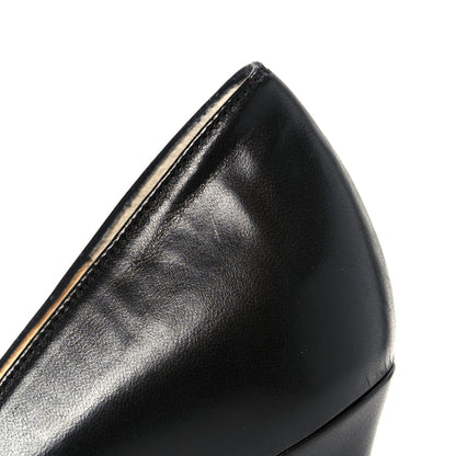 Christian Louboutin Shiny Nappa Pigalle 100 Pumps 39 Black 9 of 10