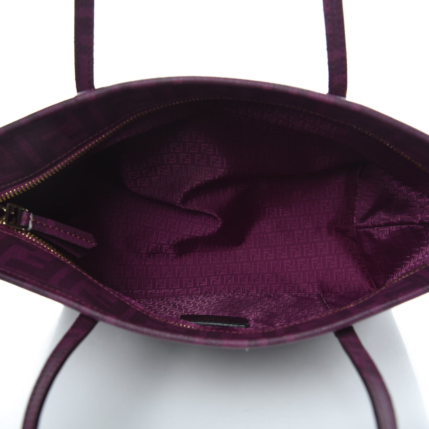 Zucca Spalmati Mini Roll Tote Ciclamino