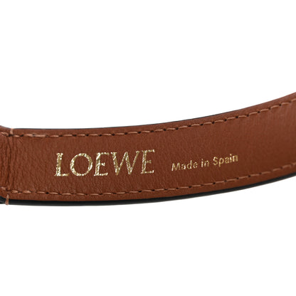 Loewe Jacquard Anagram Calfskin Small Cubi Bag Ecru Tan 8 of 12