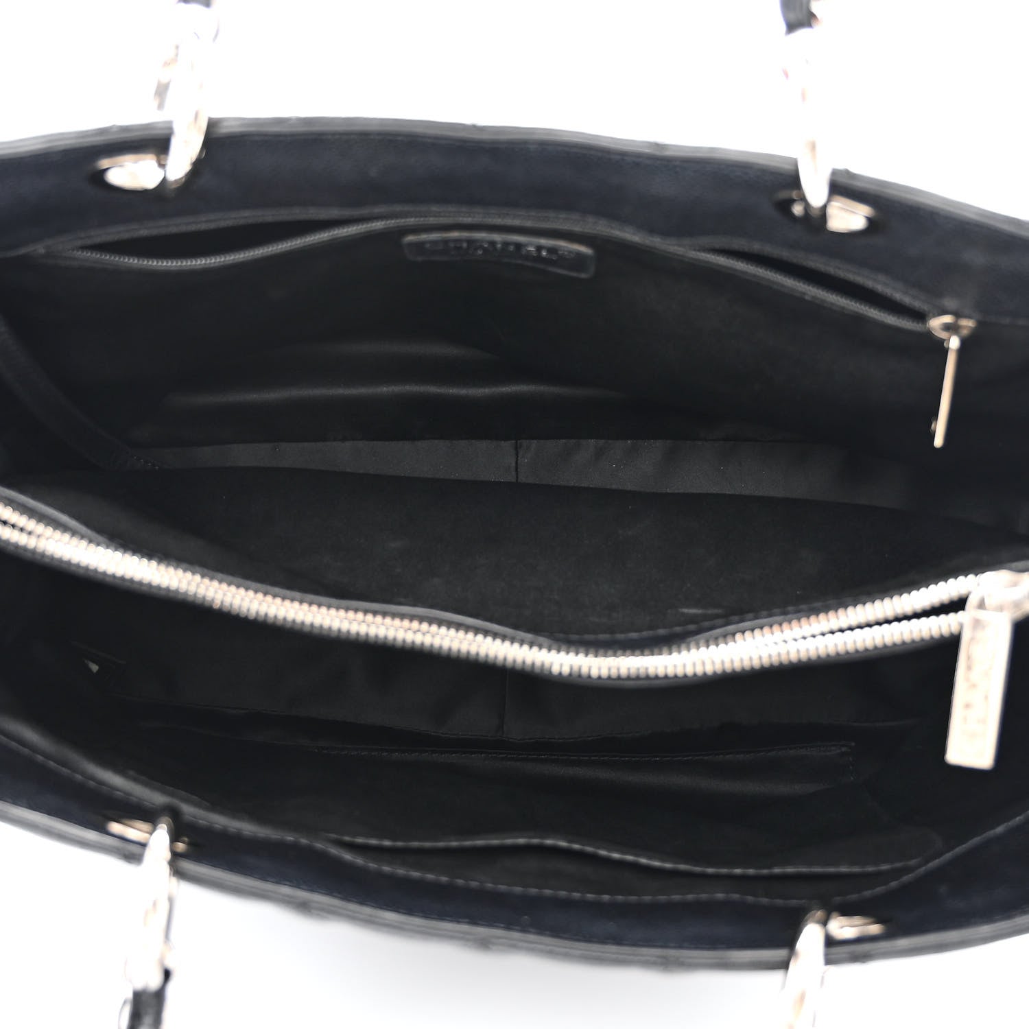 Chanel Caviar Quilted Grand Shopping Tote GST Black 5 of 11