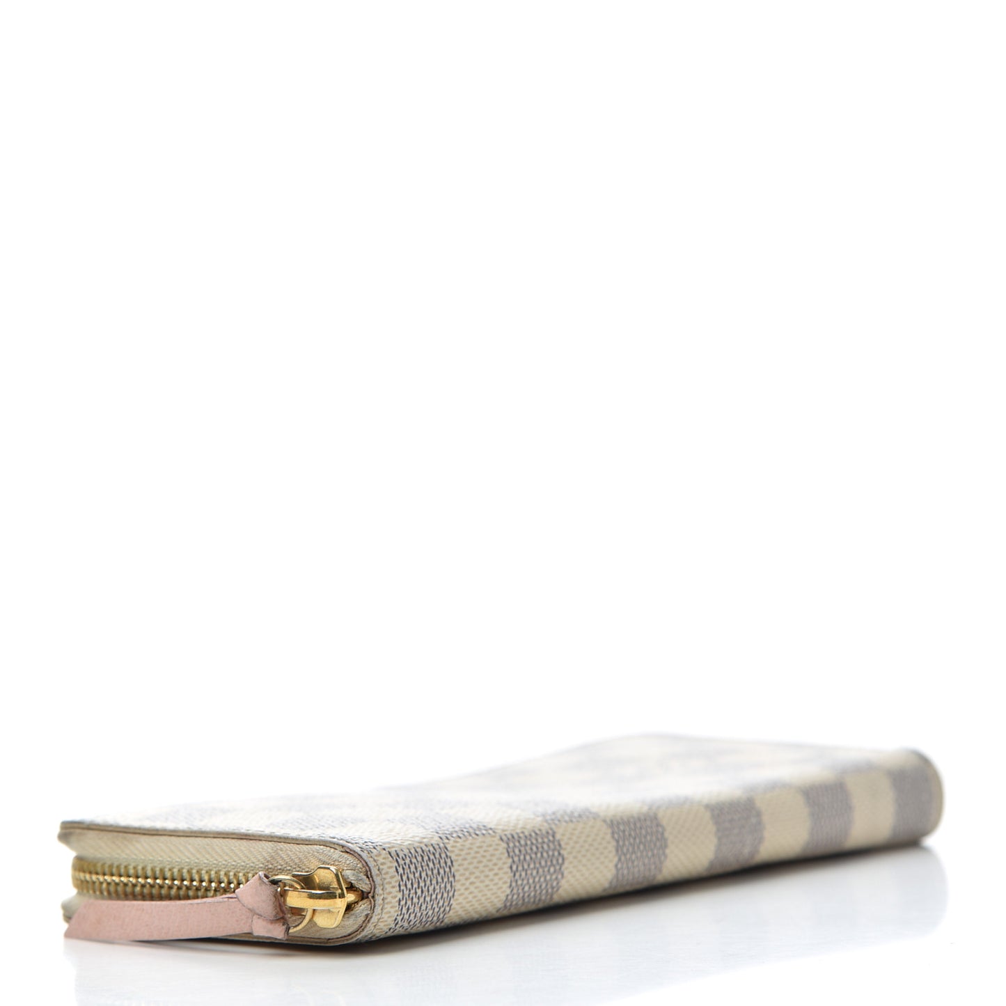 Damier Azur Clemence Wallet Rose Ballerine