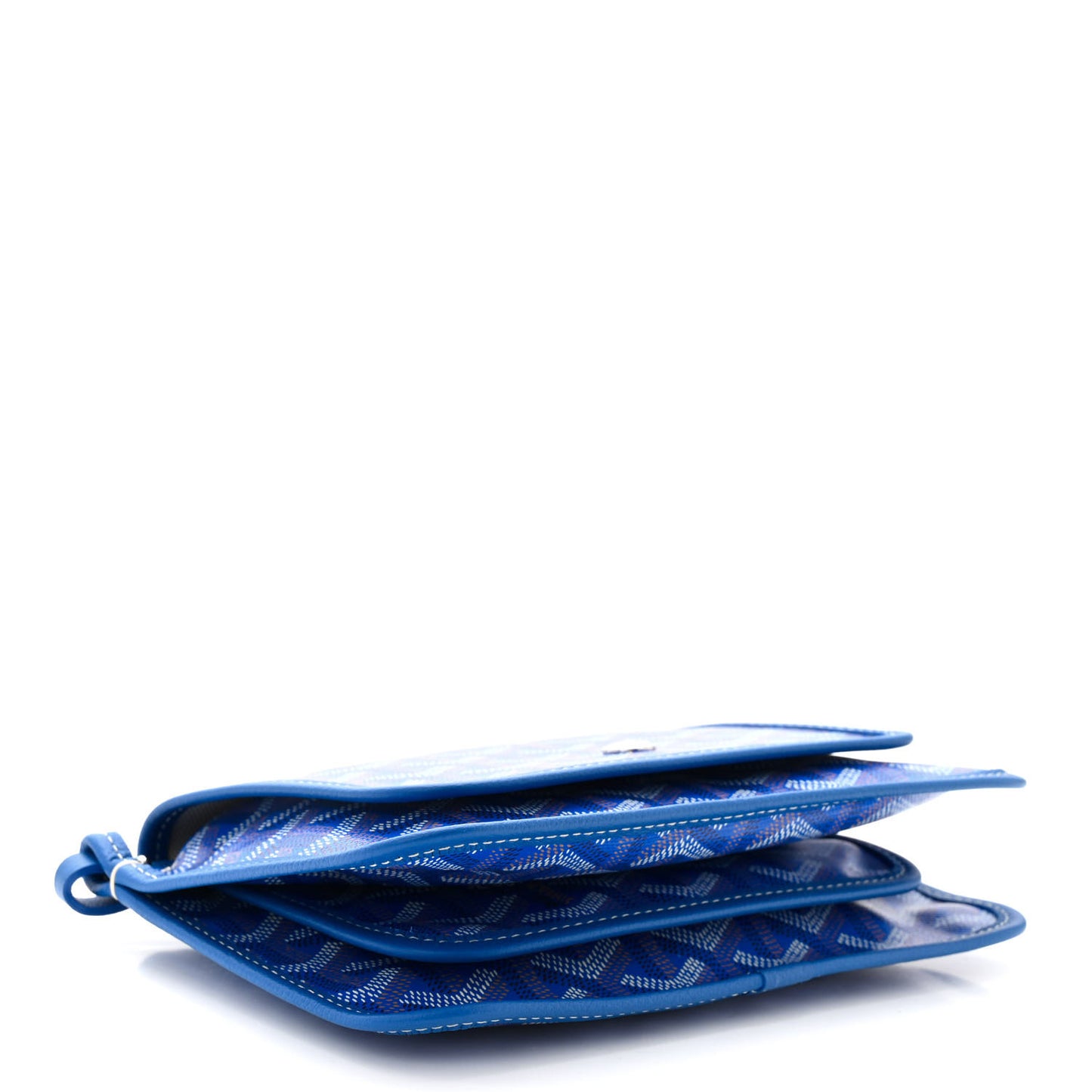 Goyardine Plumet Wallet Clutch Sky Blue