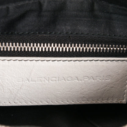 Balenciaga Agneau Giant 12 Silver Hardware Hip White 6 of 7