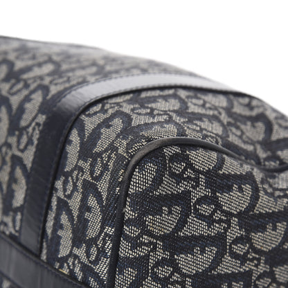Christian Dior Denim Monogram Boston Navy 8 of 11