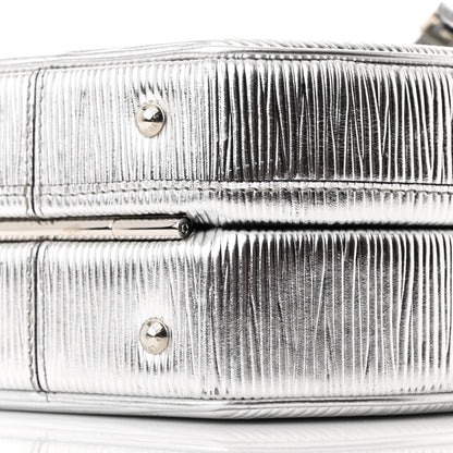 Louis Vuitton Metallic Epi Petite Boite Chapeau Silver 9 of 10