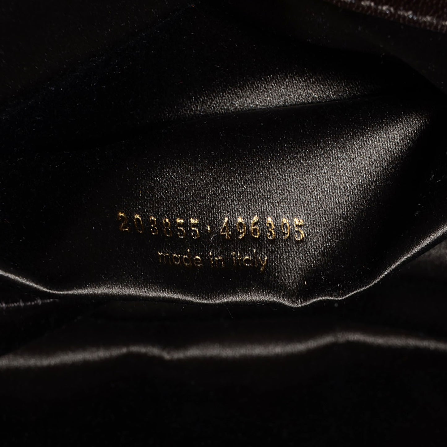 Goatskin Large Belle de Jour Clutch Brown