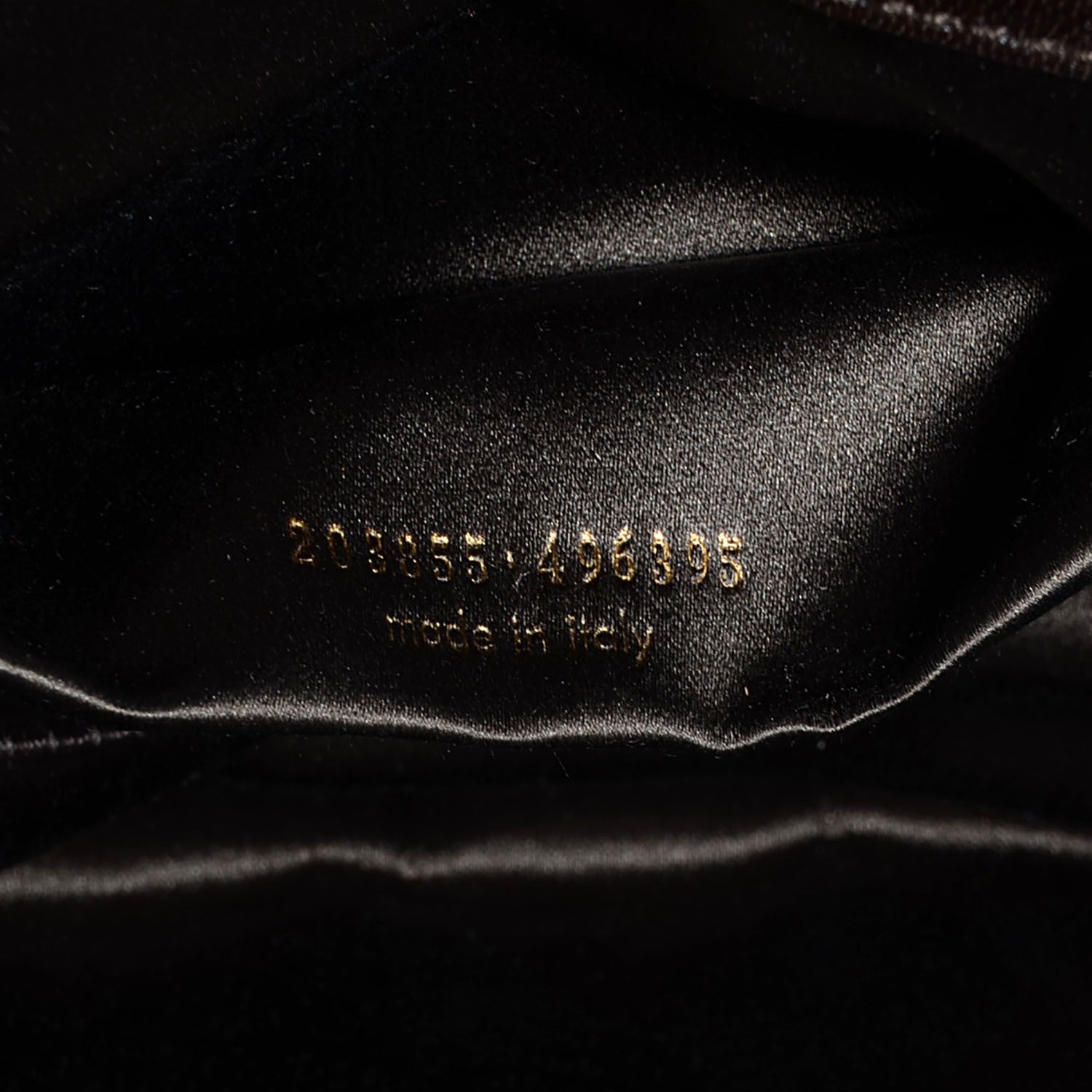 Saint Laurent Goatskin Large Belle de Jour Clutch Brown 7 of 7