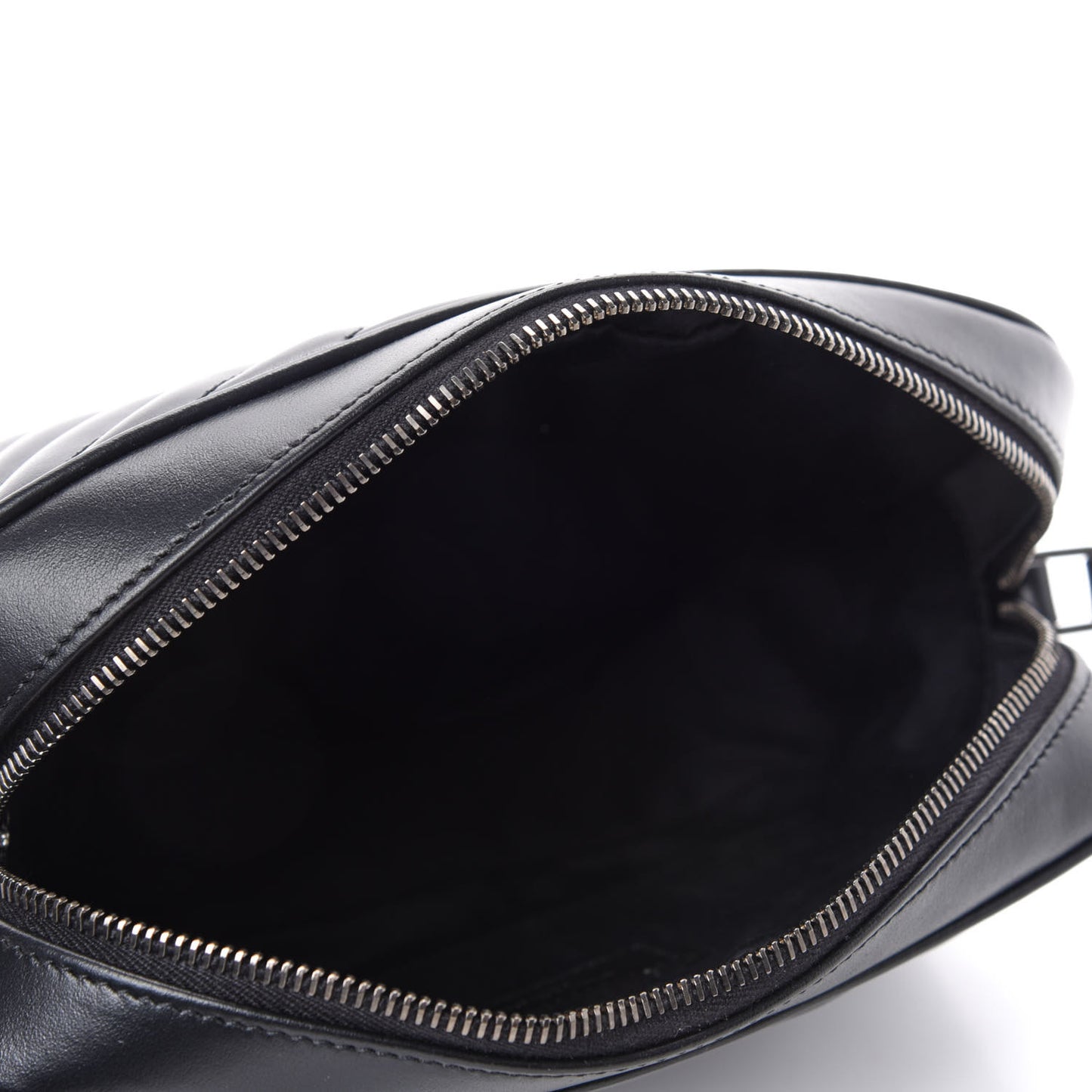 Calfskin Matelasse Monogram Lou Camera Bag Black