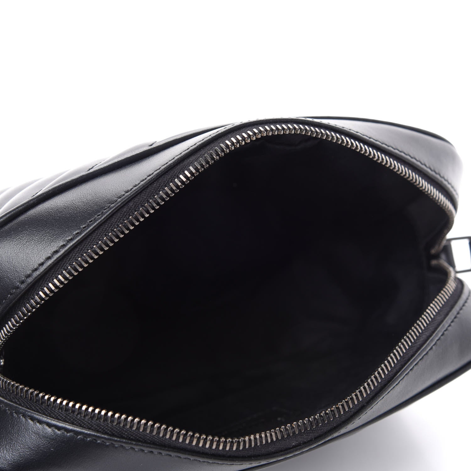 Saint Laurent Calfskin Matelasse Monogram Lou Camera Bag Black 5 of 10