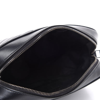Saint Laurent Calfskin Matelasse Monogram Lou Camera Bag Black 5 of 10