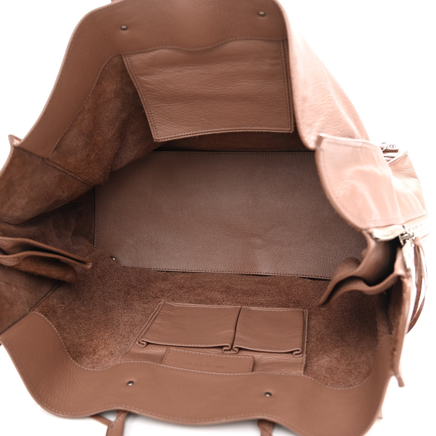 Veau Papier A4 Zip Around Tote Tomette