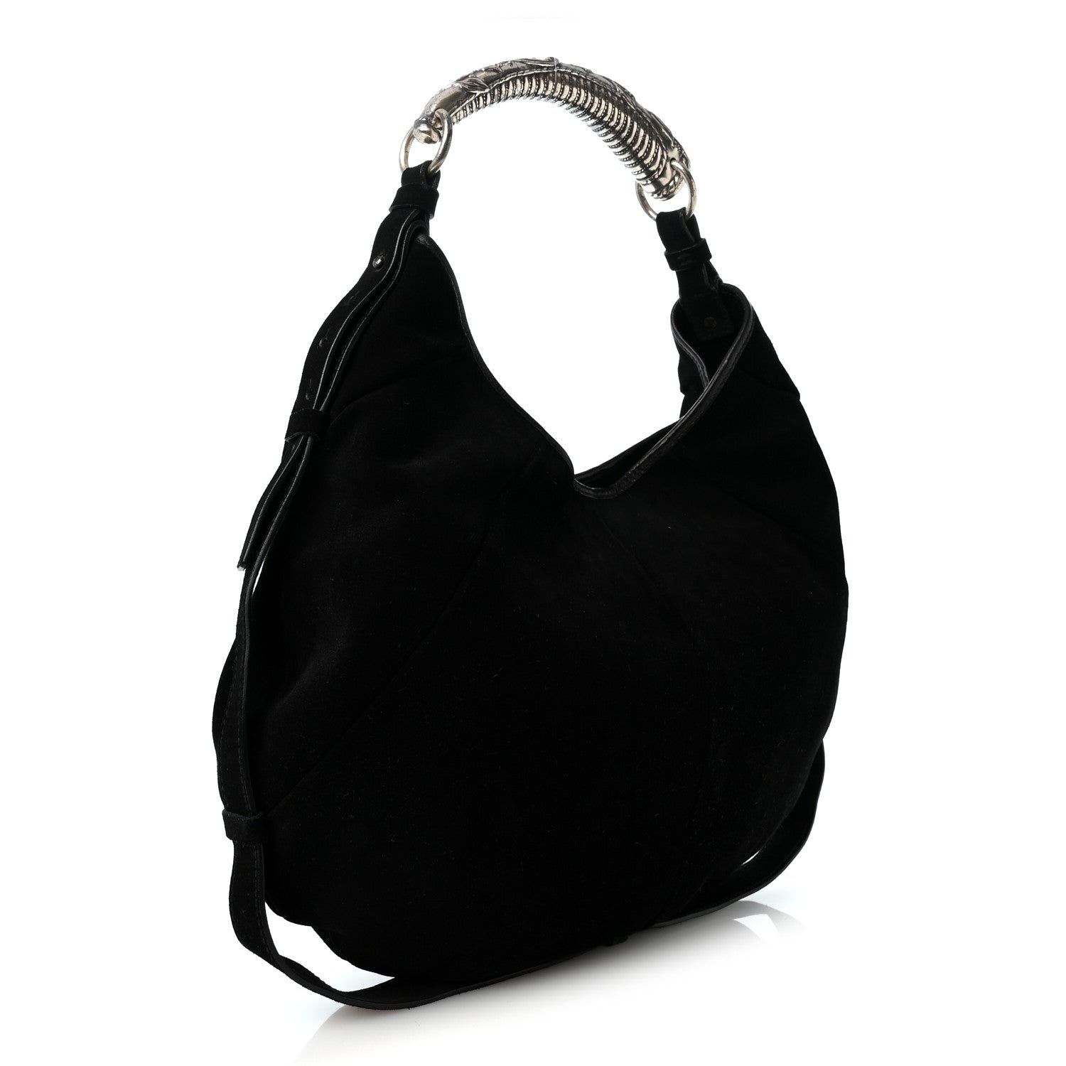 Saint Laurent Suede Medium Mombasa Black 3 of 12