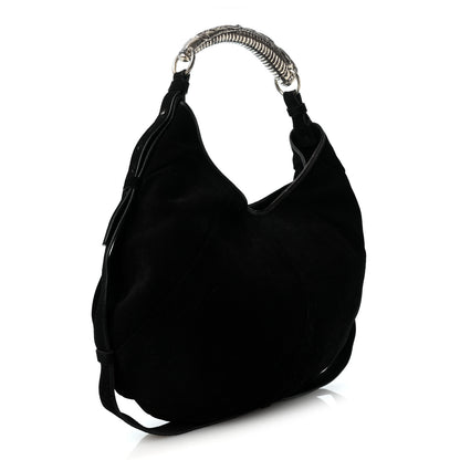 Saint Laurent Suede Medium Mombasa Black 3 of 12