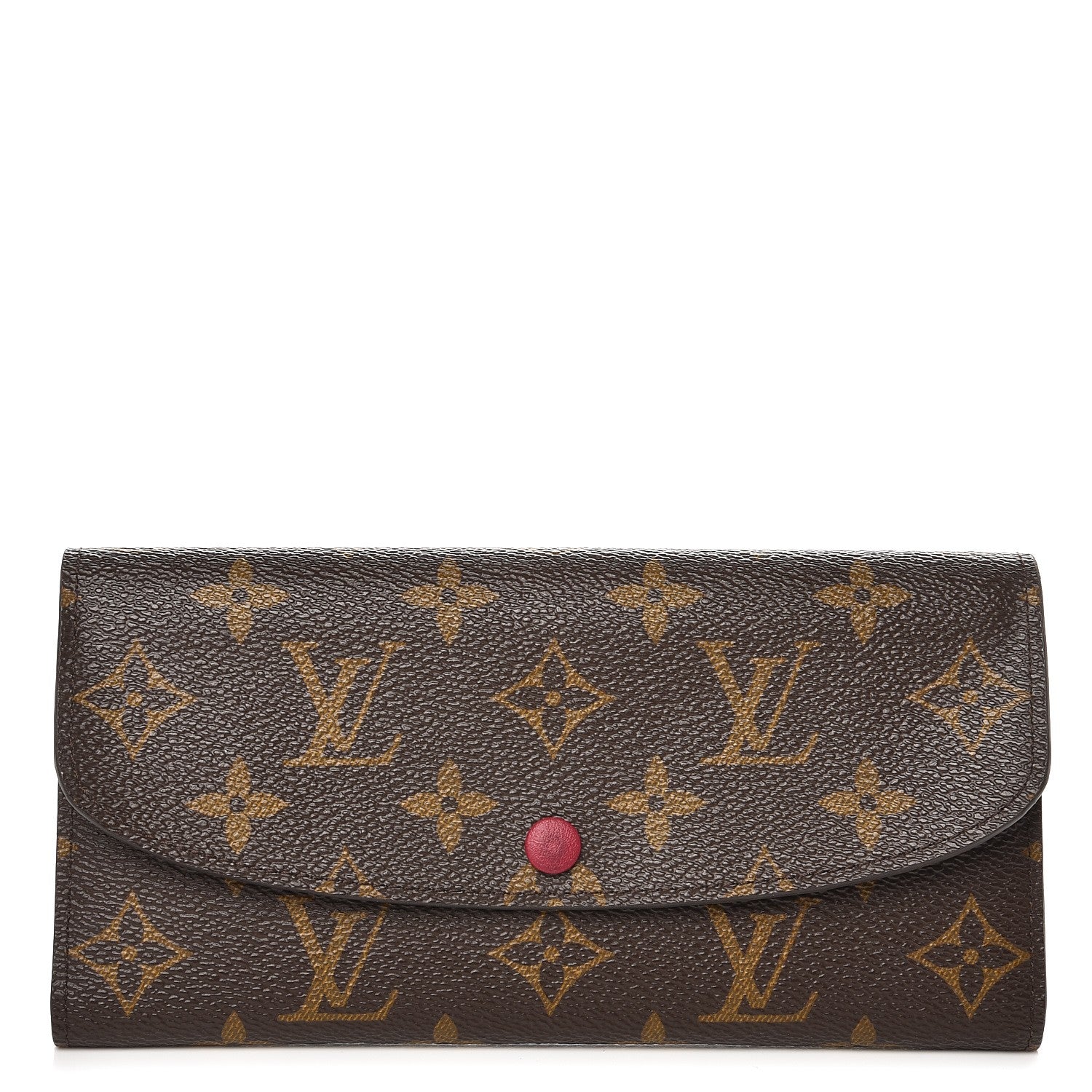 Louis Vuitton Monogram Emilie Wallet Fuchsia 1 of 8