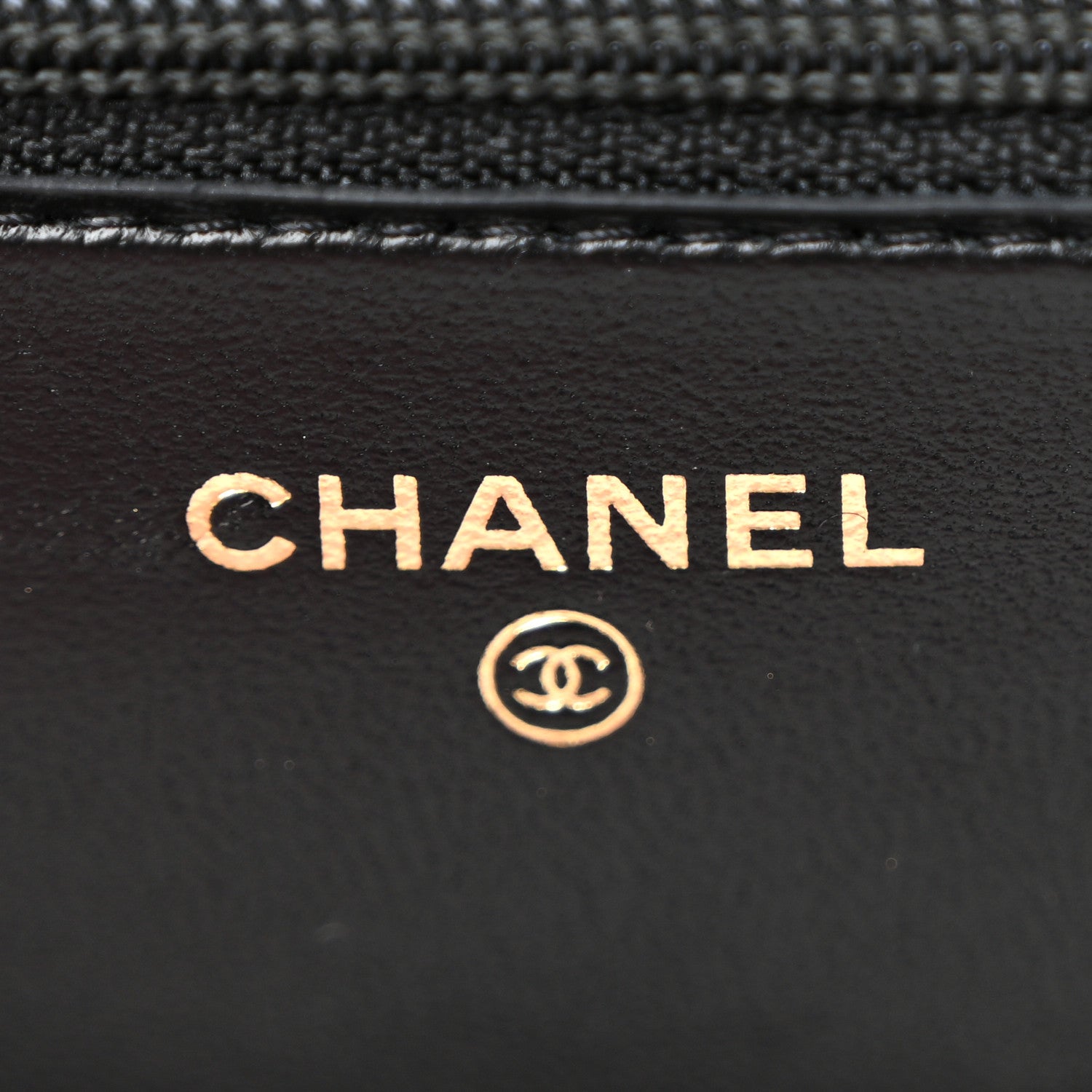 Chanel Lambskin Quilted Trendy CC Wallet On Chain WOC Black 6 of 10