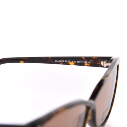 Tom Ford Acetate Charlie 02 Sunglasses TF740 Tortoise 6 of 8