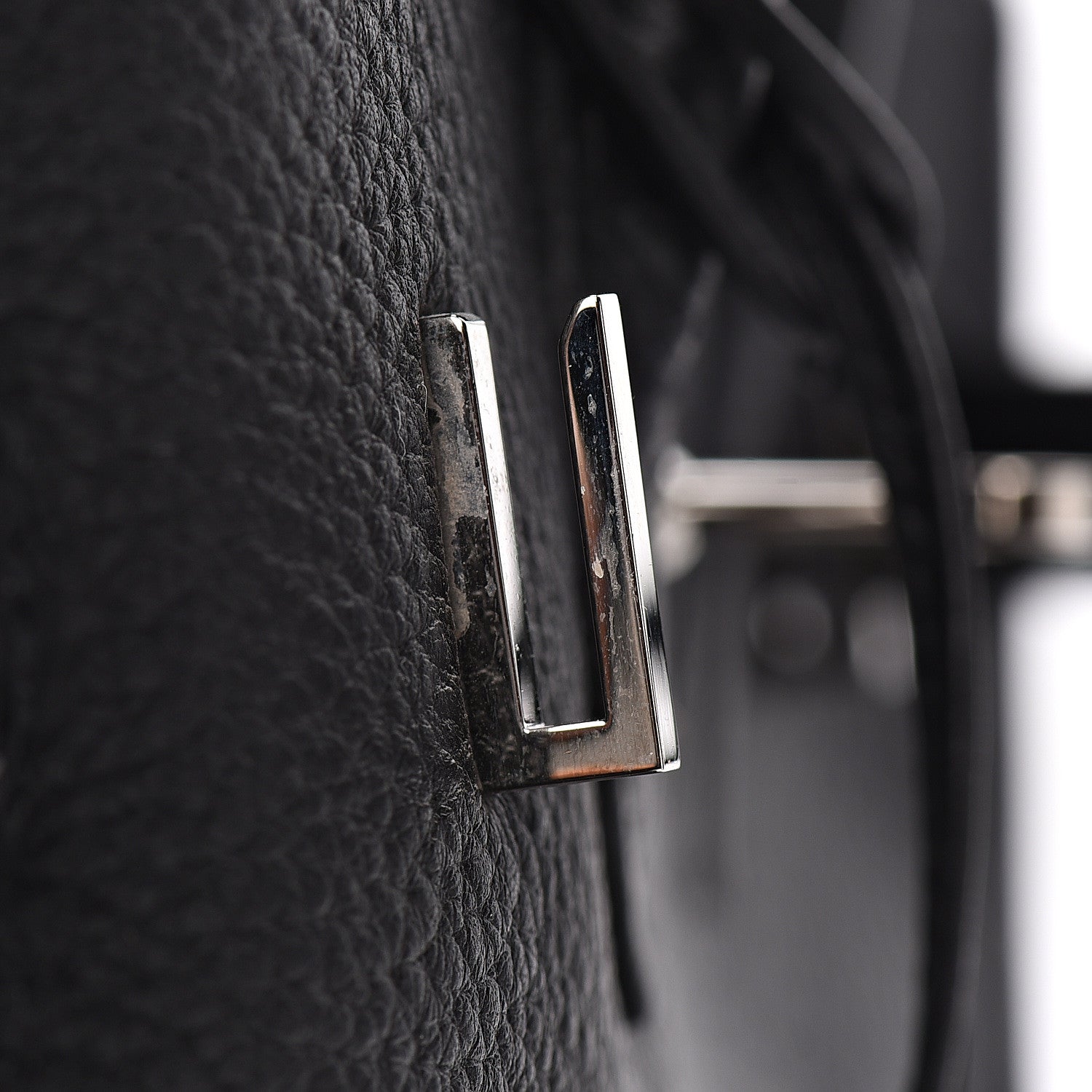 Hermes Taurillon Clemence Birkin 35 Black 14 of 32