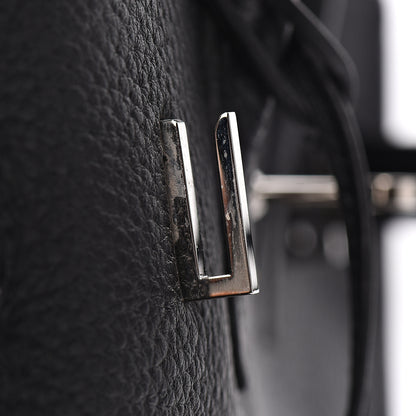 Hermes Taurillon Clemence Birkin 35 Black 14 of 32