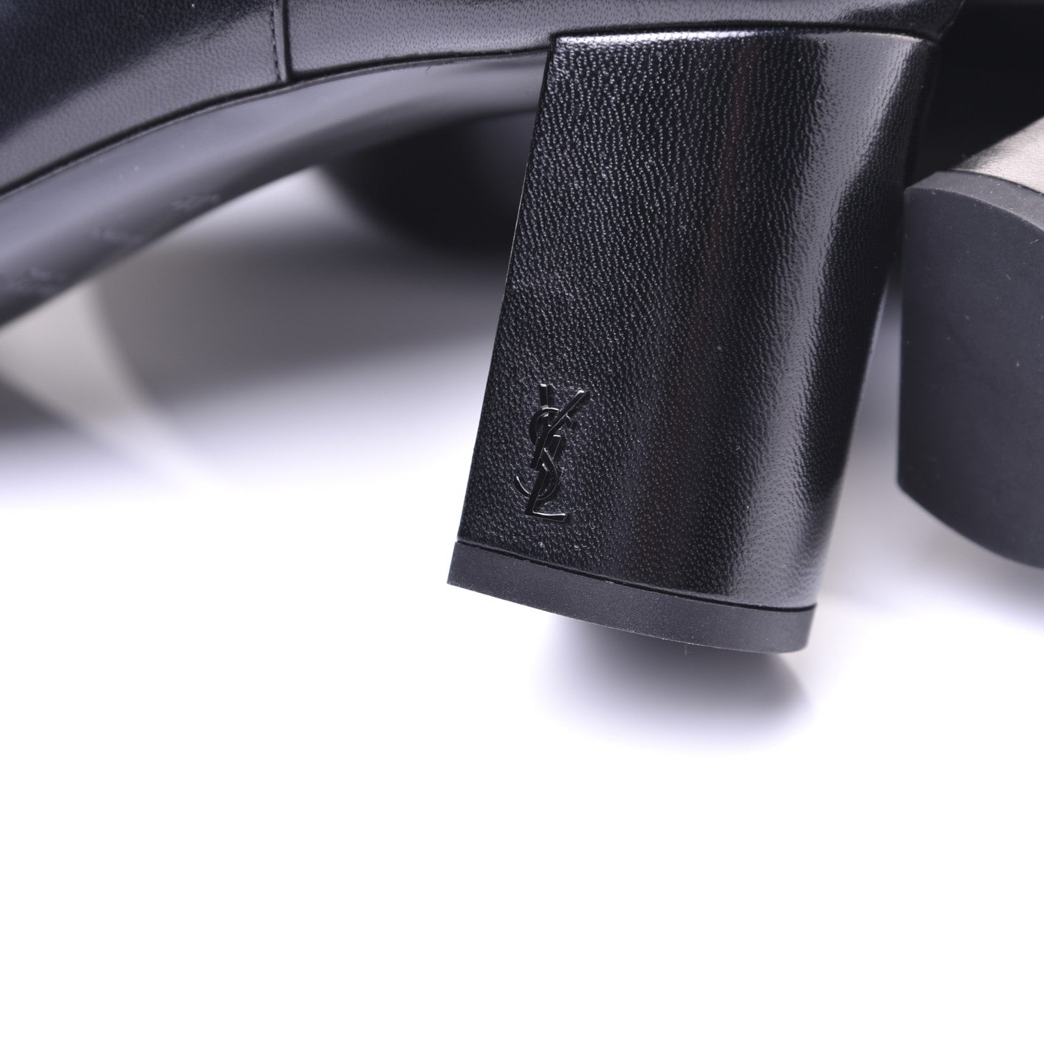 Saint Laurent Nappa Loulou Ankle Zip Boot 39 Black 12 of 14