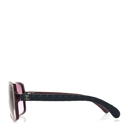 Chanel Lambskin Square Chain Sunglasses 5289-Q Red 3 of 8